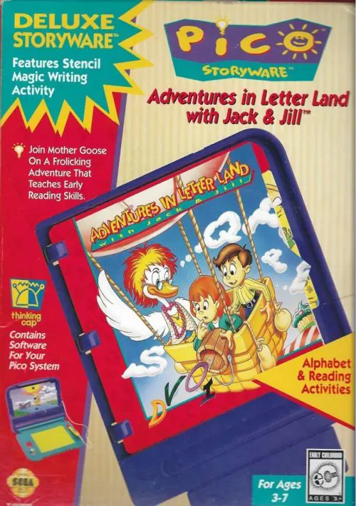 Adventures In Letterland With Jack & Jill ROM